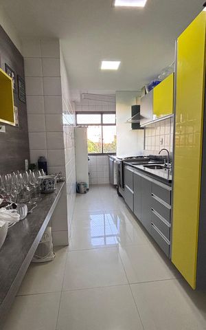 Apartamento à venda com 81m², 2 quartos e 1 vagaCozinha