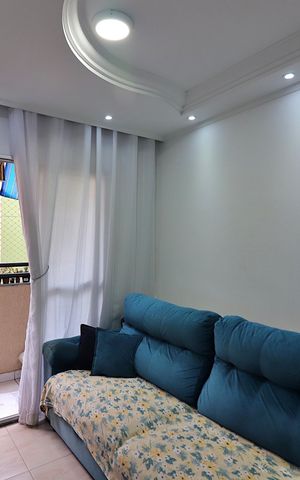 Apartamento à venda com 56m², 2 quartos e 1 vagaSala 