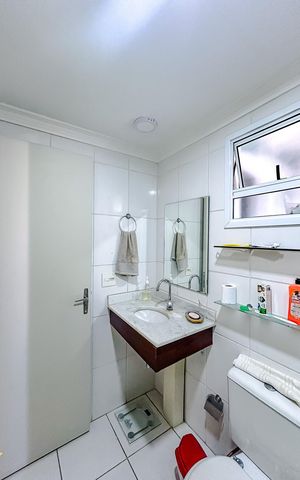 Apartamento à venda com 60m², 2 quartos e 1 vagaBanheiro