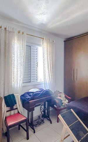 Apartamento à venda com 60m², 2 quartos e 1 vagaQuarto 2 - Suíte