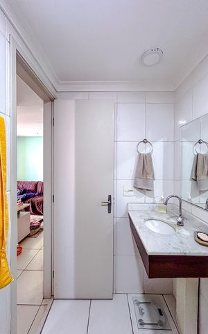 Apartamento à venda com 60m², 2 quartos e 1 vagaBanheiro