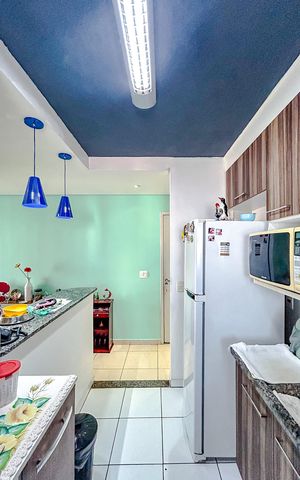 Apartamento à venda com 60m², 2 quartos e 1 vagaCozinha
