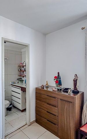 Apartamento à venda com 60m², 2 quartos e 1 vagaQuarto 2 - Suíte