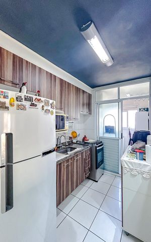 Apartamento à venda com 60m², 2 quartos e 1 vagaCozinha