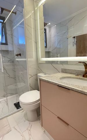 Apartamento à venda com 120m², 3 quartos e 2 vagas Apartamento à venda com 120m², 3 quartos e 2 vagasBanheiro da Suíte 3