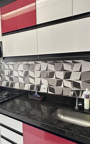 Apartamento à venda com 76m², 3 quartos e 2 vagas Apartamento à venda com 76m², 3 quartos e 2 vagasCozinha