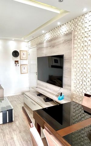 Apartamento à venda com 76m², 3 quartos e 2 vagas Apartamento à venda com 76m², 3 quartos e 2 vagasSala