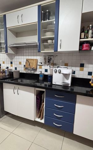 Apartamento à venda com 100m², 3 quartos e 2 vagas Apartamento à venda com 100m², 3 quartos e 2 vagasCozinha