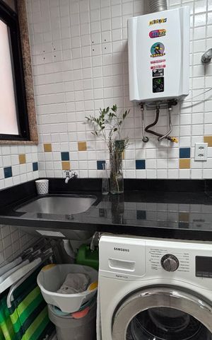 Apartamento à venda com 100m², 3 quartos e 2 vagas Apartamento à venda com 100m², 3 quartos e 2 vagasÁrea de Serviço