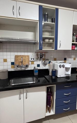 Apartamento à venda com 100m², 3 quartos e 2 vagas Apartamento à venda com 100m², 3 quartos e 2 vagasCozinha
