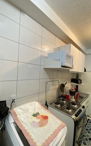 Apartamento para alugar com 43m², 2 quartos e sem vaga Apartamento para alugar com 43m², 2 quartos e sem vagaÁrea de Serviço