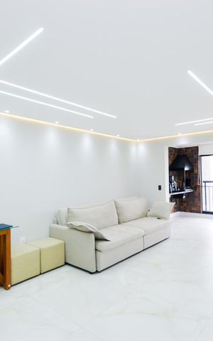 Apartamento para alugar com 89m², 2 quartos e 2 vagasSala