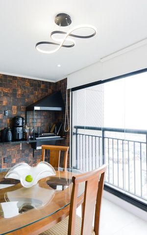 Apartamento para alugar com 89m², 2 quartos e 2 vagasVaranda da Sala