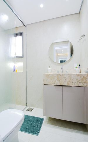 Apartamento para alugar com 89m², 2 quartos e 2 vagasBanheiro da Suíte
