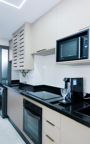 Apartamento para alugar com 89m², 2 quartos e 2 vagasCozinha