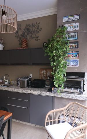 Casa de condomínio para alugar com 160m², 3 quartos e 4 vagasEspaço Gourmet