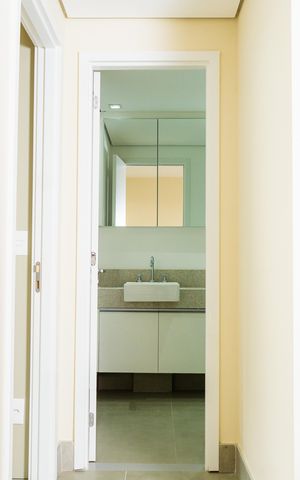 Studio à venda com 44m², 1 quarto e 1 vaga Studio à venda com 44m², 1 quarto e 1 vagaBanheiro