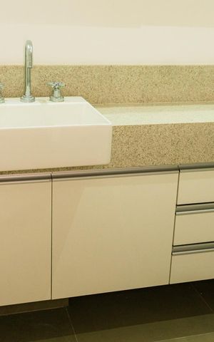 Studio à venda com 44m², 1 quarto e 1 vaga Studio à venda com 44m², 1 quarto e 1 vagaBanheiro
