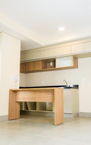 Studio à venda com 44m², 1 quarto e 1 vaga Studio à venda com 44m², 1 quarto e 1 vagaCozinha