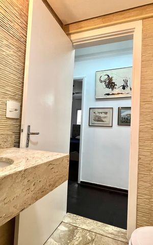 Apartamento à venda com 128m², 3 quartos e 1 vaga Apartamento à venda com 128m², 3 quartos e 1 vagaBanheiro 1