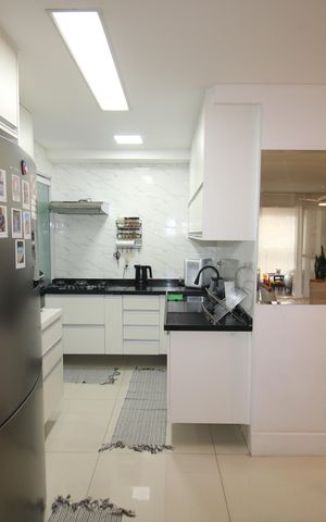 Apartamento à venda com 105m², 3 quartos e 2 vagasSala / Cozinha