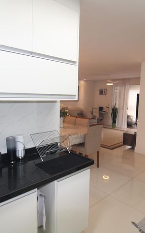 Apartamento à venda com 105m², 3 quartos e 2 vagasSala / Cozinha