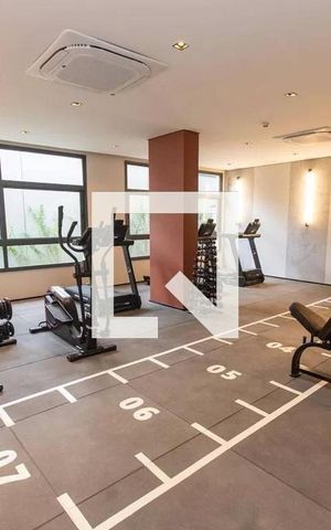 Studio para alugar com 31m², 1 quarto e sem vaga Studio para alugar com 31m², 1 quarto e sem vagaAcademia