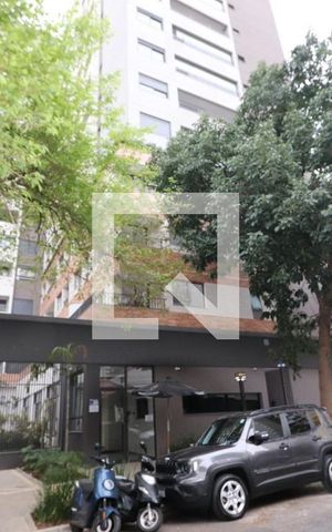 Studio para alugar com 31m², 1 quarto e sem vaga Studio para alugar com 31m², 1 quarto e sem vagaFachada