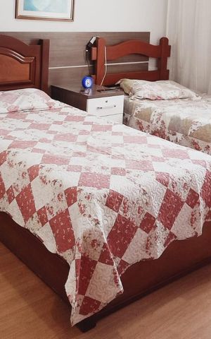 Apartamento para alugar com 58m², 1 quarto e sem vaga