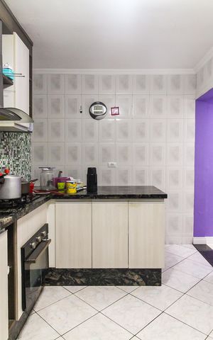 Casa de condomínio à venda com 59m², 2 quartos e 1 vagaCozinha