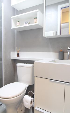 Apartamento à venda com 42m², 2 quartos e 1 vagaBanheiro comum