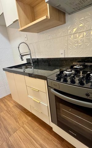 Apartamento à venda com 45m², 2 quartos e sem vaga Apartamento à venda com 45m², 2 quartos e sem vagaCozinha