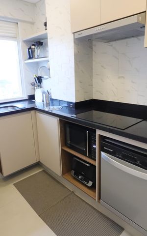 Apartamento para alugar com 42m², 2 quartos e 1 vagaCozinha e Área de Serviço