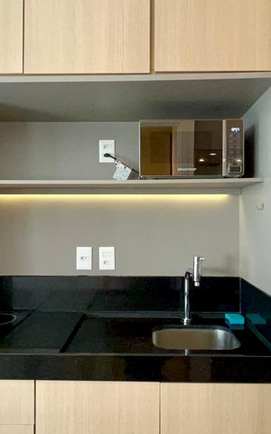 Studio para alugar com 20m², 1 quarto e sem vaga Studio para alugar com 20m², 1 quarto e sem vagaCozinha