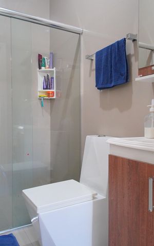 Casa à venda com 120m², 1 quarto e 5 vagasBanheiro da Suíte