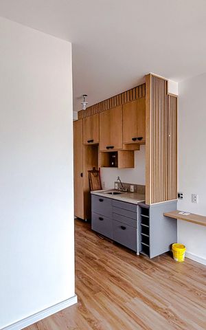 Studio à venda com 27m², 1 quarto e sem vagaStudio