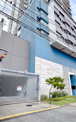 Studio à venda com 27m², 1 quarto e sem vagaFachada com Plaquinha
