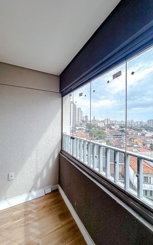 Studio à venda com 27m², 1 quarto e sem vagaVaranda