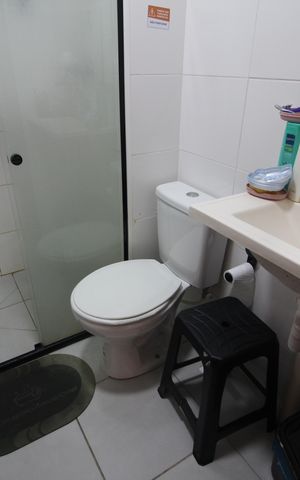 Apartamento para alugar com 46m², 2 quartos e sem vagaBanheiro