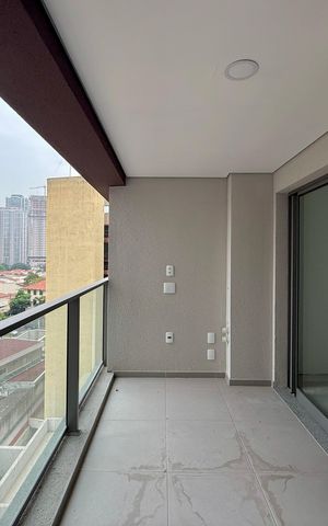 Apartamento para alugar com 35m², 1 quarto e 1 vaga Apartamento para alugar com 35m², 1 quarto e 1 vagaSacada