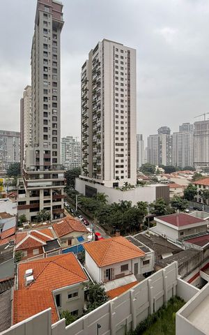 Apartamento para alugar com 35m², 1 quarto e 1 vaga Apartamento para alugar com 35m², 1 quarto e 1 vagaSacada