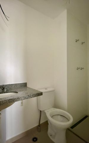 Apartamento para alugar com 35m², 1 quarto e 1 vaga Apartamento para alugar com 35m², 1 quarto e 1 vagaBanheiro Suíte