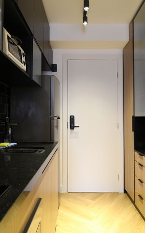 Studio à venda com 25m², 1 quarto e sem vagaCozinha