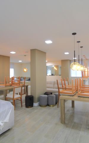 Apartamento para alugar com 36m², 1 quarto e sem vagaSalão de festas