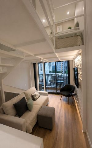 Apartamento para alugar com 31m², 1 quarto e sem vaga Apartamento para alugar com 31m², 1 quarto e sem vagaSala