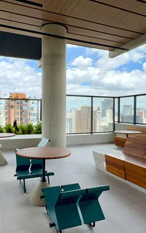 Apartamento à venda com 44m², 1 quarto e 1 vaga Apartamento à venda com 44m², 1 quarto e 1 vagaÁrea comum