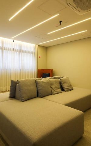 Studio para alugar com 26m², 1 quarto e sem vaga Studio para alugar com 26m², 1 quarto e sem vagaÁrea comum - Salão de festas