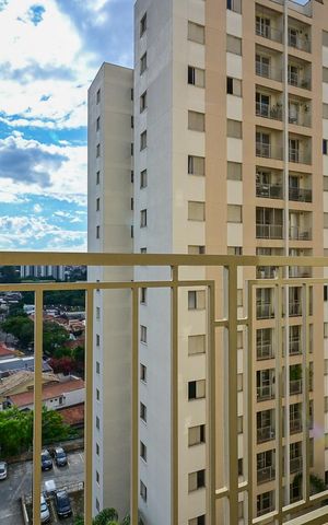 Apartamento à venda com 65m², 2 quartos e 1 vagaVaranda