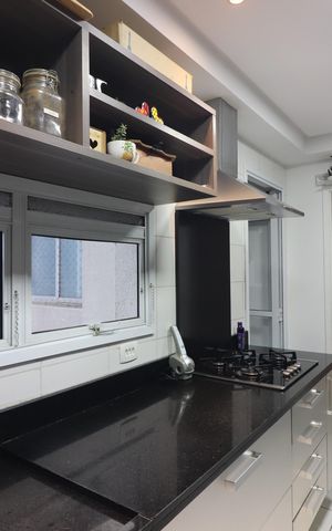 Apartamento à venda com 156m², 3 quartos e 3 vagasCozinha 