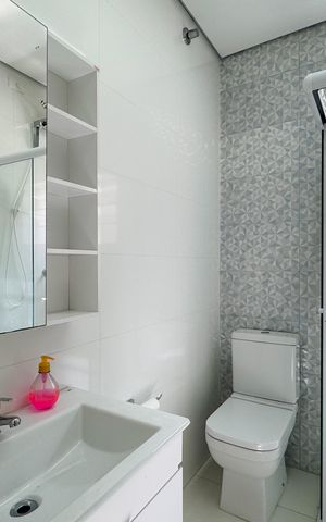 Casa à venda com 154m², 2 quartos e 1 vagaBanheiro Social 1 